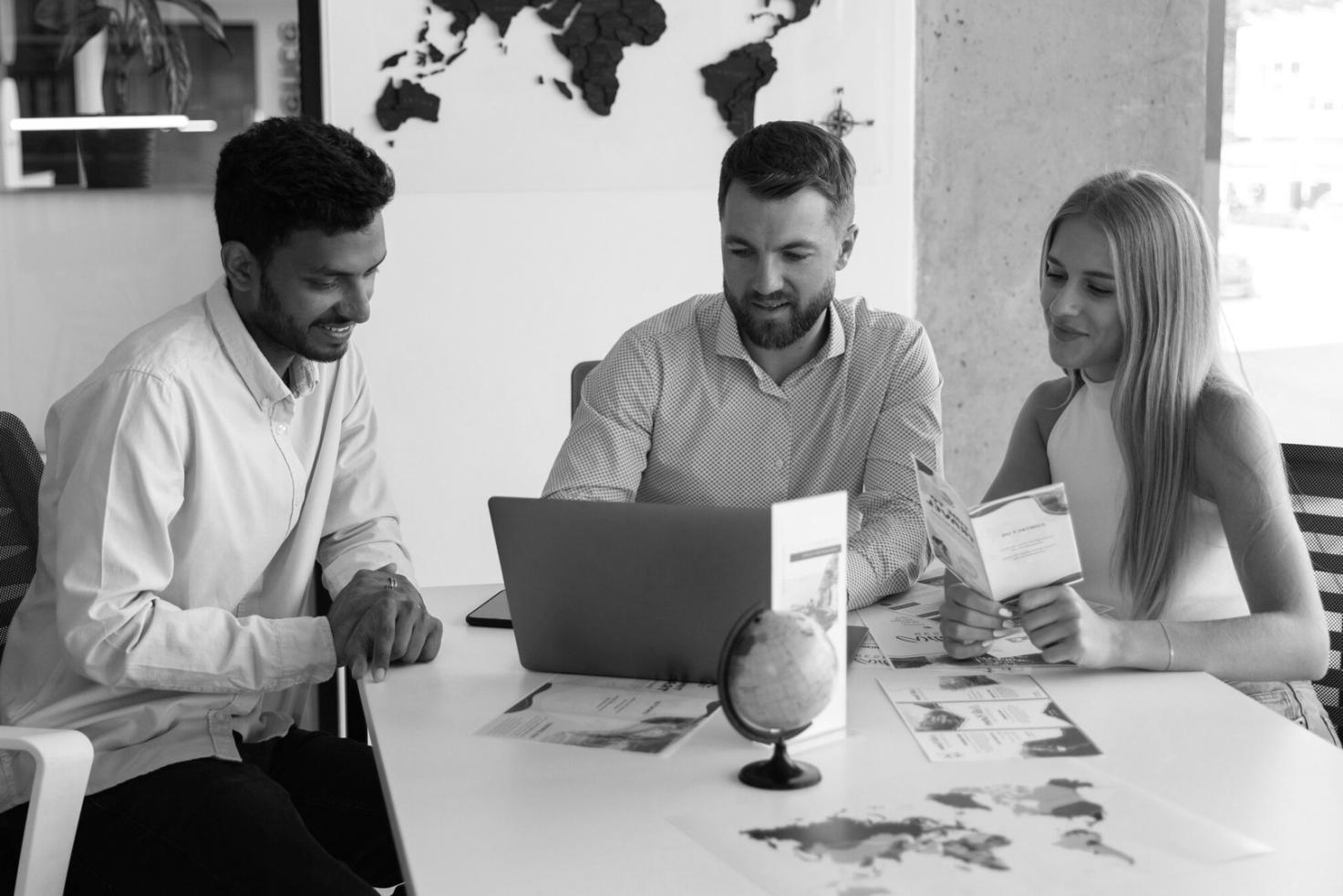 Client consultation and budget planning session